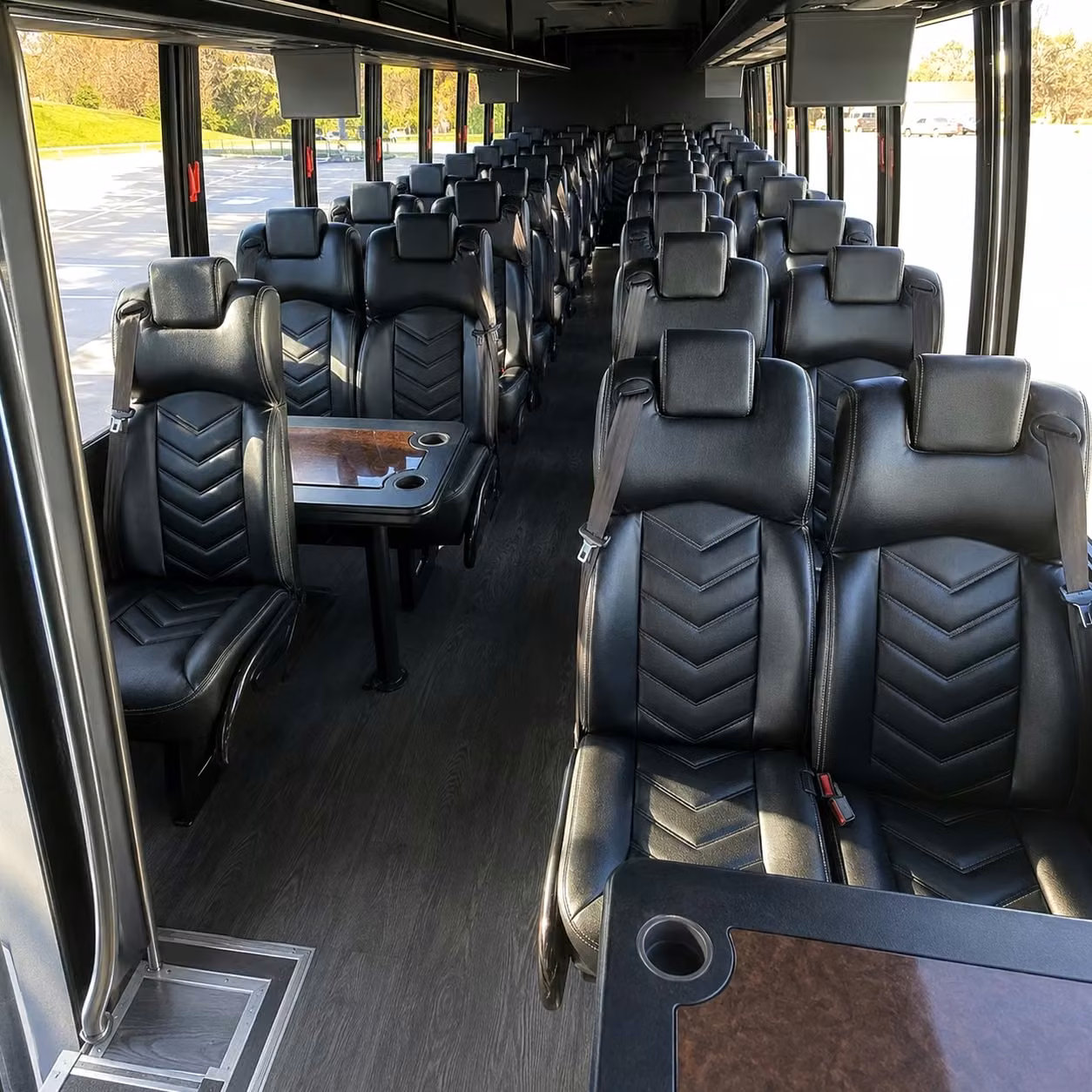 25 passenger minibus inside