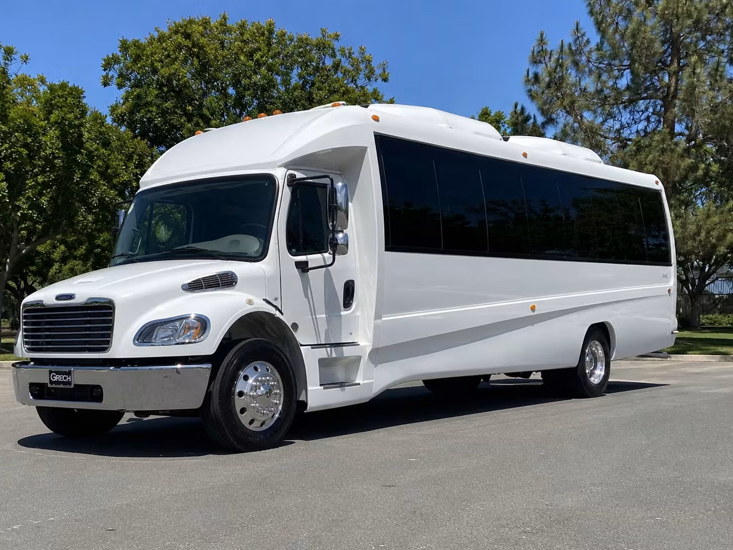 book a prom limo bus or party bus with led lights sound systems and built in bars